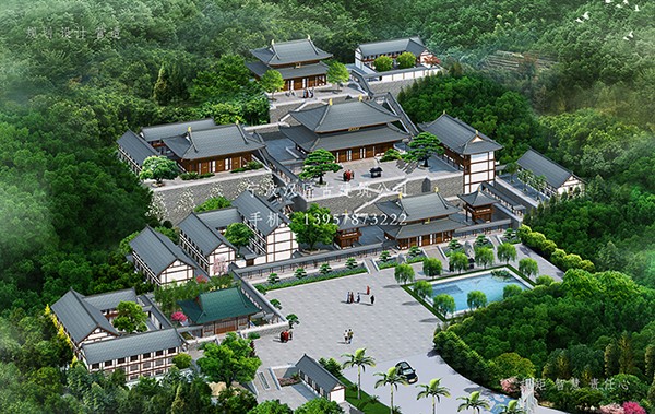 效果好的中国传统寺庙设计布局单位质量上乘  第5张