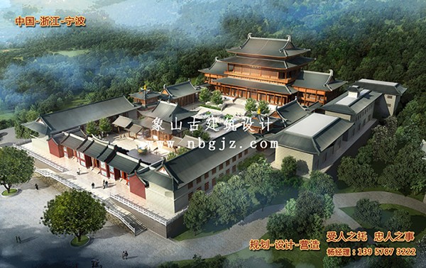 禅意寺庙规划布局图公司领军品牌  第4张