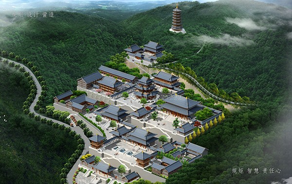 效果好的中国传统寺庙设计布局单位质量上乘  第7张