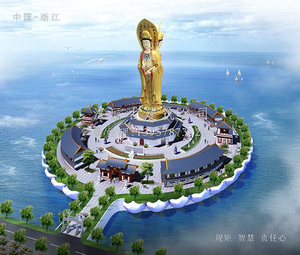 正规的中国寺庙设计布局定制  第14张