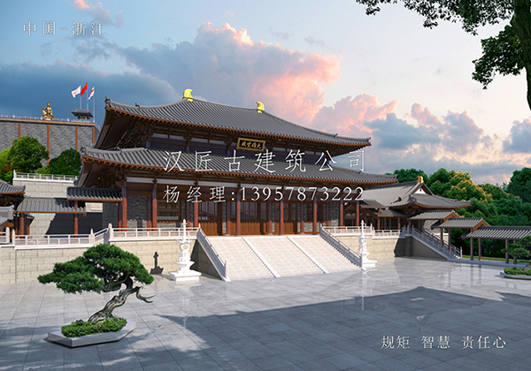效果好的中国传统寺庙设计布局单位质量上乘  第3张